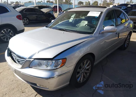 2009 Hyundai Azera Limited из США, поврежденный, VIN KMHFC46F59A343071